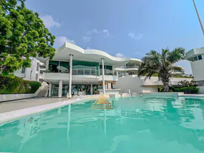 Pure Sunset Beach ในนาจอมเทียน 3 ห้องนอน 3 ห้องน้ำเพนท์เฮาส์สำหรับ - คอนโด - Na Jomtien  - 