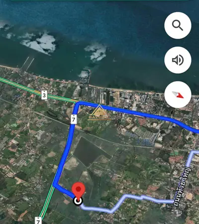 ขายที่ดินห้วยใหญ่ติดมอเตอร์เวย์สาย7 - ที่ดิน - Huai Yai - 