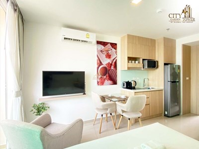 City Garden Tower Studio For Rent - Condominium - Pattaya South - 