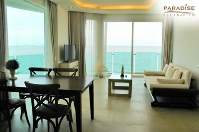 Paradise Ocean View For Rent 2 Bedroom Large - Condominium - Na Kluea - 