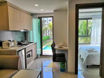 ขายอาคาเดียบีชรีสอร์ท 1 ห้องนอน 1 ห้องน้ำ - คอนโด - ทับพระยา - 