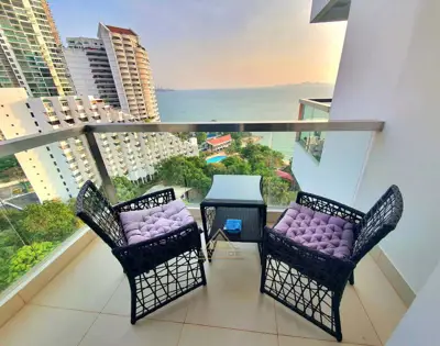 ขายห้องสตูดิโอ เดอะ ปาล์ม วงศ์อมาตย์  - คอนโด - Wong Amat Beach - 