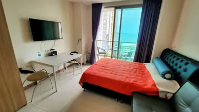 ขายเดอะ ริเวียร่า วงศ์อมาตย์ บีช สตูดิโอ - คอนโด - Wong Amat Beach - 