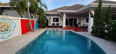 Pool villa 3 Bedrooms near Map Prachan Lake for SALE - Haus - Lake Maprachan - 