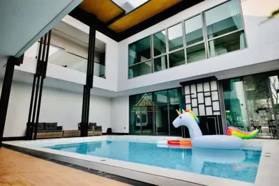 Luxury Pool Villa Modern Style for SALE/RENT at ToongKlom-Talman  - House - Toongklom-Talman - 