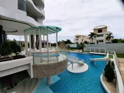 La Royale Beach 2 Bedrooms 6th Floor Sea View  for RENT - Condominium - Jomtien - 
