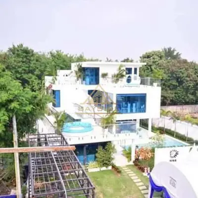 3 Storey Palm Spring Villas Pattaya for RENT (Able to run a Business) - Haus - Thappraya - 