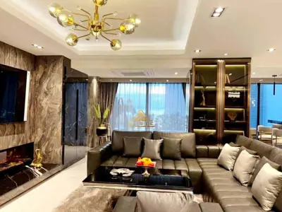 อนัญญา บีชฟรอนท์ คอนโด ตกแต่งสวยงาม 3 ห้องนอน 3 ห้องน้ำ ให้เช่า - คอนโด - นาเกลือ - 