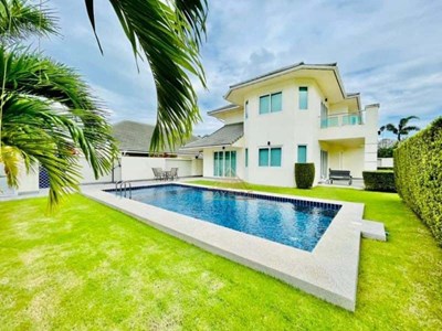 Pool villa 4 Bedrooms for SALE and RENT Pattaya Nong Pla Lai - House -  - 