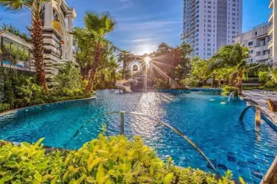 เดอะ ริเวียร่า โมนาโค ชั้นสูง 1 ห้องนอนให้เช่า - คอนโด - จอมเทียน - 