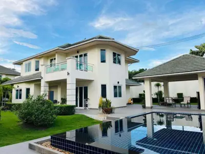 Pool Villa Pattaya Nong Pla Lai near Regent School for RENT - House - Nong Pla Lai - 