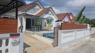 Wantana Village Pool Villa Nern Plubwan 3 Beds 2 Baths for SALE - Haus - Восточная Паттайя - 