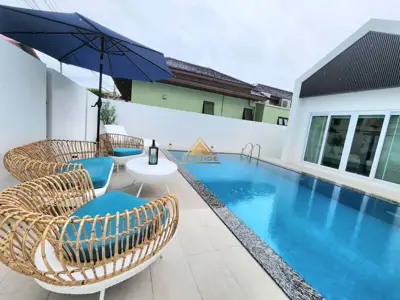 Modern Pool Villa Casa Village Jomtien 4 Beds 4 Baths for RENT - House - Jomtien - 
