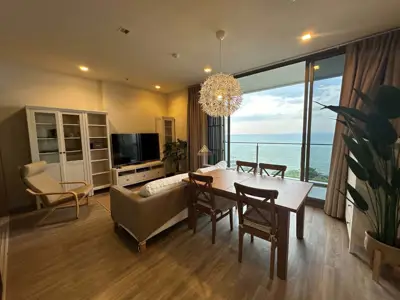 บ้านปลายหาด พัทยา วงศ์อมาตย์ 2 ห้องนอน 2 ห้องน้ำ ให้เช่า - คอนโด - Wong Amat Beach - 