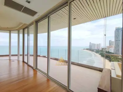 คอนโดเพนท์เฮาส์ริมชายหาดในวงศ์อมาตย์ 4 ห้องนอน 6 ห้องน้ำสำหรับขาย - คอนโด - Wong Amat Beach - 