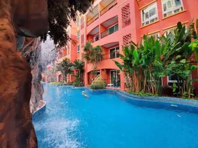 เซเว่นซีส์รีสอร์ทคอนโดพัทยา 1 ห้องนอน 1 ห้องน้ำสำหรับเช่า - คอนโด - จอมเทียน - 